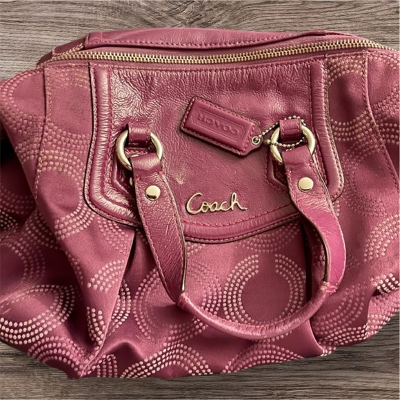 Coach Handbags - Rare Purple Coach purse